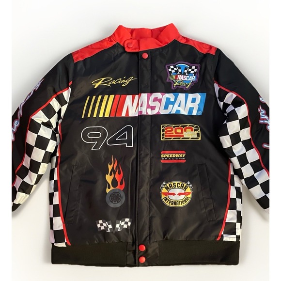 Nascar Other - Nascar racing Big Kids bomber jacket Racing Print Size 10-12